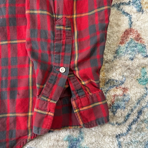 Vintage Polo Ralph Lauren Plaid Buttom-up Shirt Medium - Picture 5 of 7